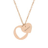 Heart Cutout Necklace (Engraving) - thepfcollections 