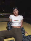 Champion Women&#39;s Heritage Cropped T-Shirt - thepfcollections 