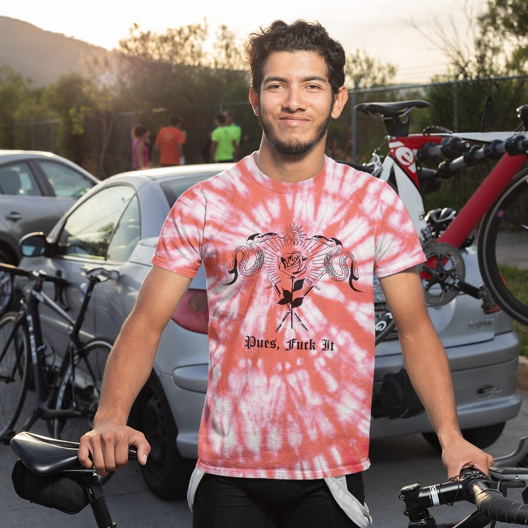 Unisex Tie-Dye Tee, Cyclone
